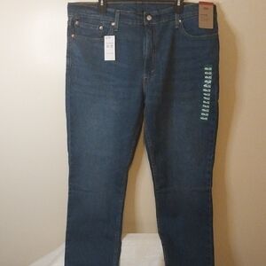 Levi's 511 Slim Throughout Men's Blue Straight-Leg Jeans 40x32